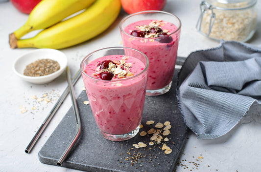 MIND Diet Breakfast Recipe: Cherrie-Oat Smoothie