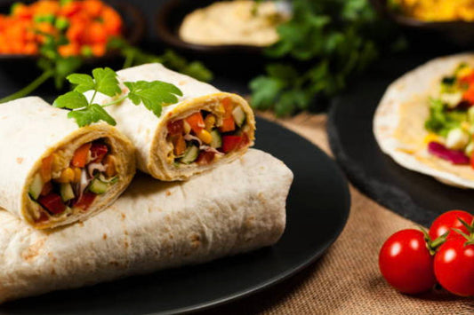 Veggie Hummus Wrap